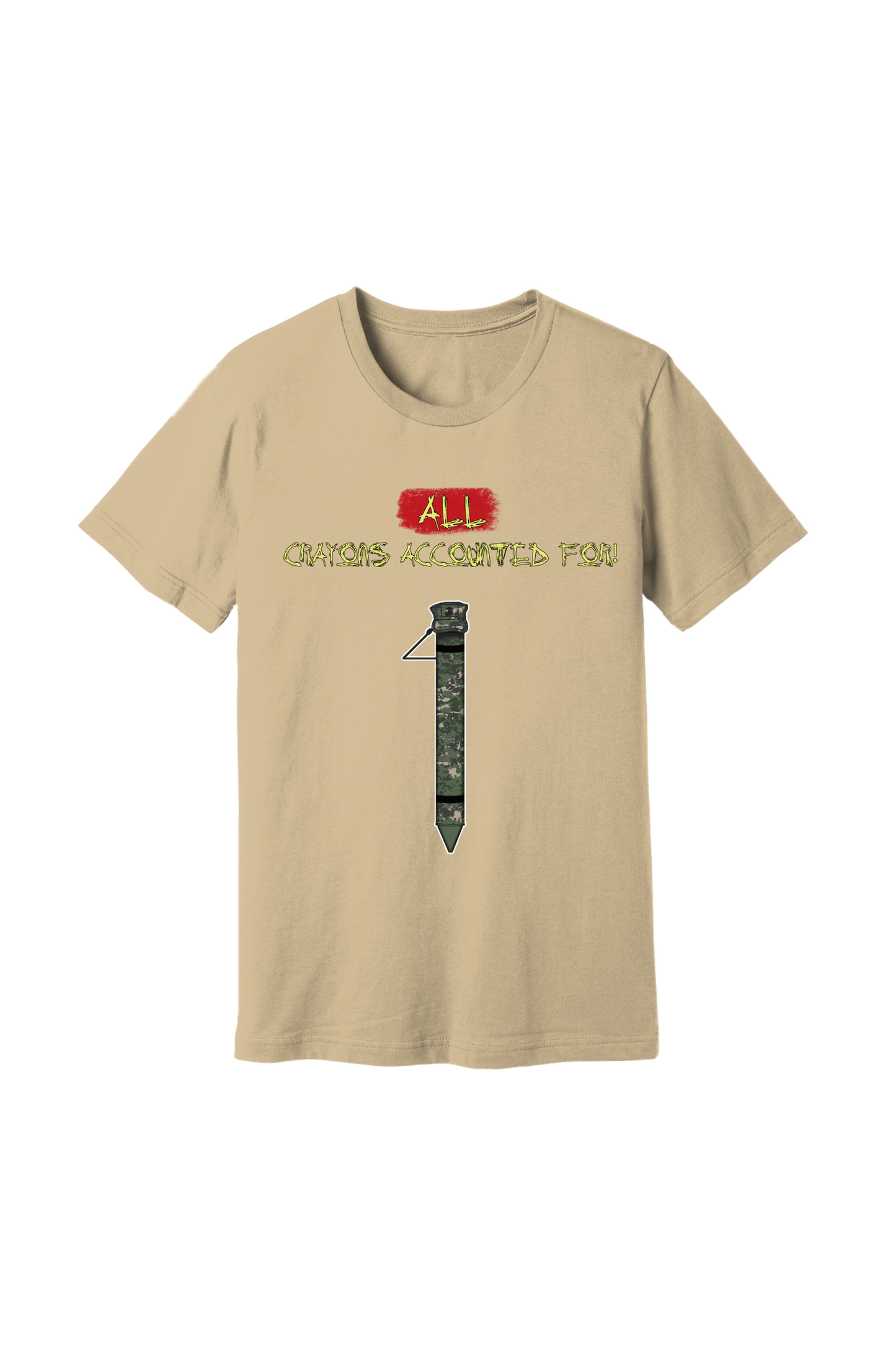 All Crayons Accounted For Short Sleeve