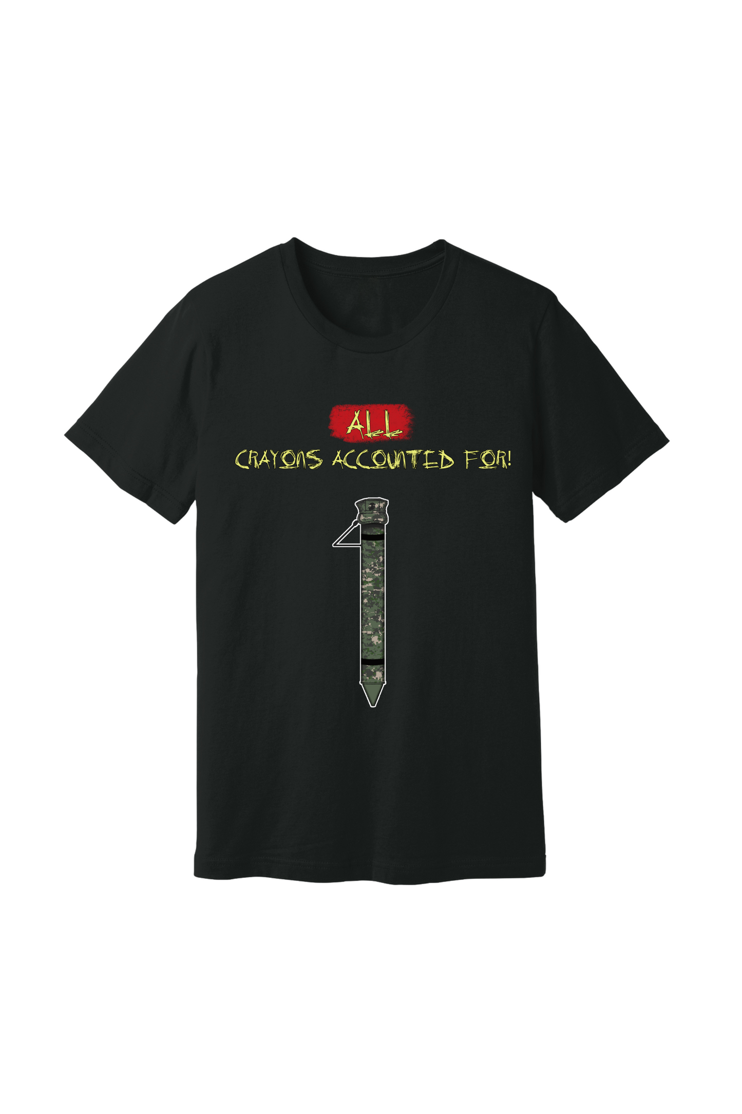 All Crayons Accounted For Short Sleeve