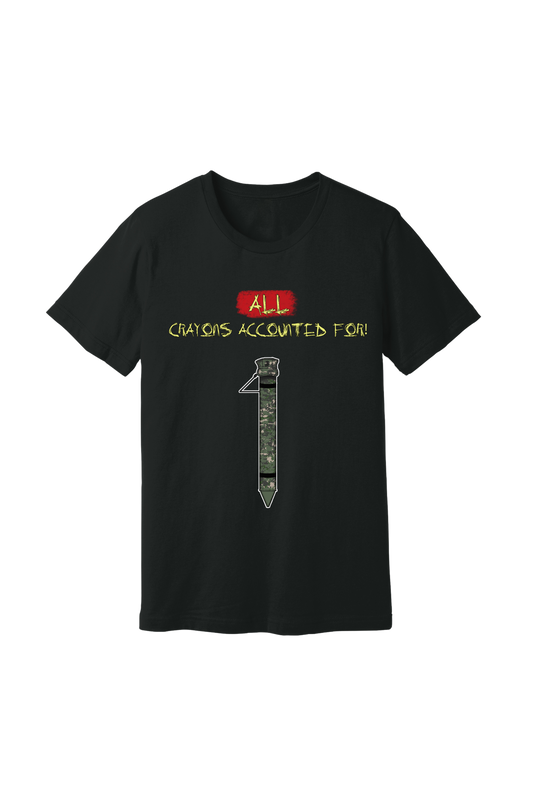 All Crayons Accounted For Short Sleeve