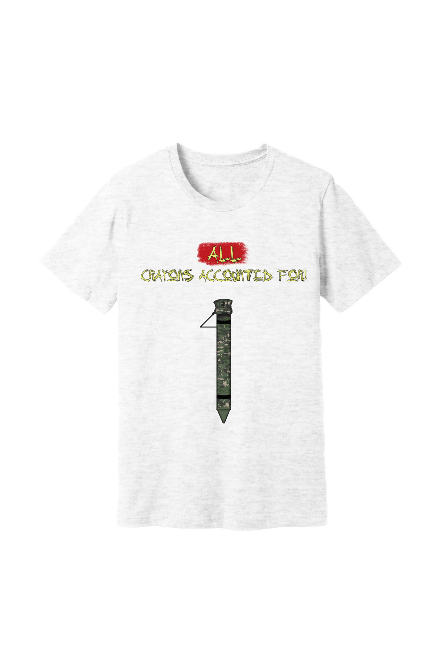 All Crayons Accounted For Short Sleeve