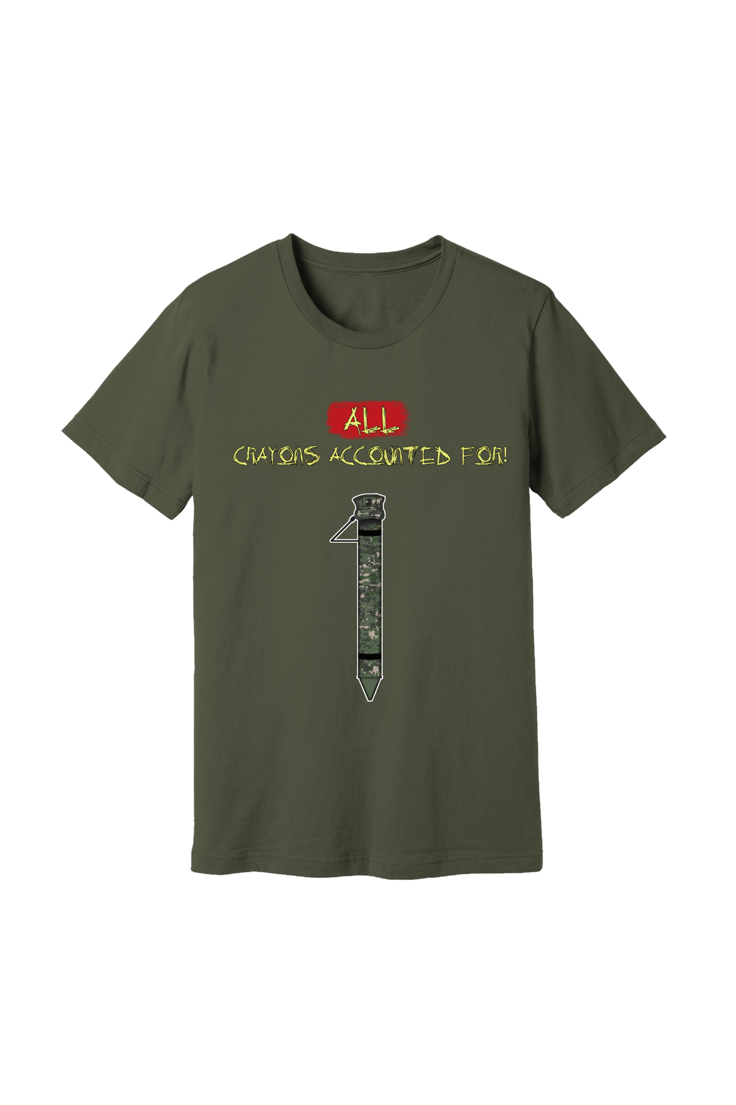 All Crayons Accounted For Short Sleeve